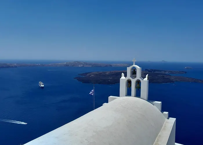 Lejlighed Cave Traditional House On The Cliff With Shared Pool & Buffet Breakfast Imerovigli (Santorini)
