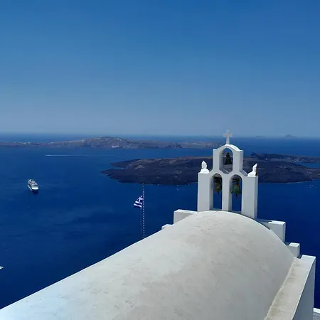 Lejlighed Cave Traditional House On The Cliff With Shared Pool & Buffet Breakfast Imerovigli (Santorini)